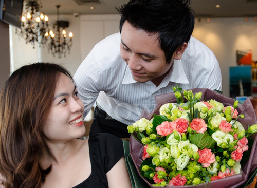 Tuyệt chiêu tặng hoa ngày 14/2 cho nàng mê mẩn