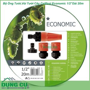 Trọn bộ ống tưới, vòi tưới Cellfast Economic 1/2″Dài 20m (10-100)