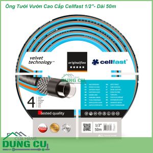 Ống tưới vườn cao cấp Cellfast 1/2″ dài 50m (17-101)
