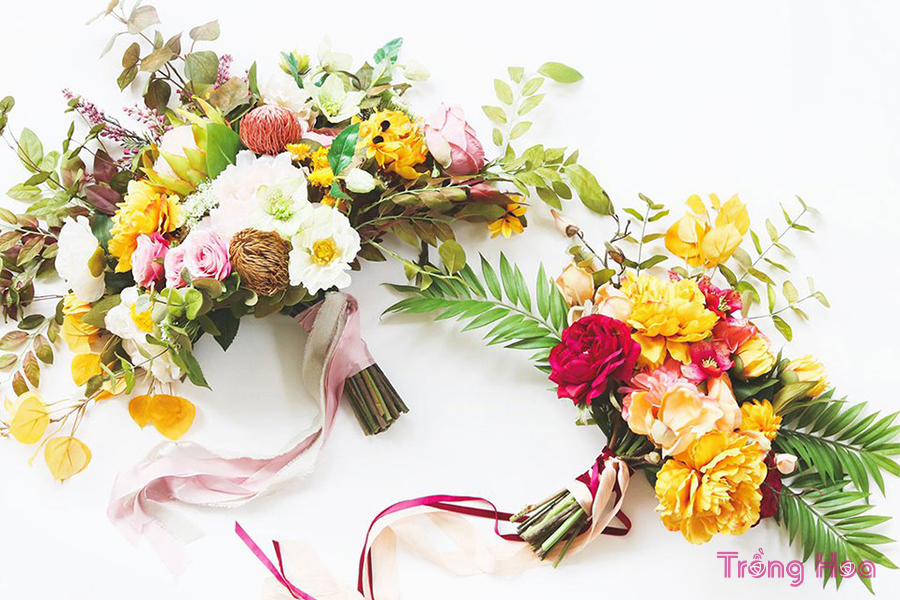 Các bước tự làm bó hoa đơn giản theo cách của bạn