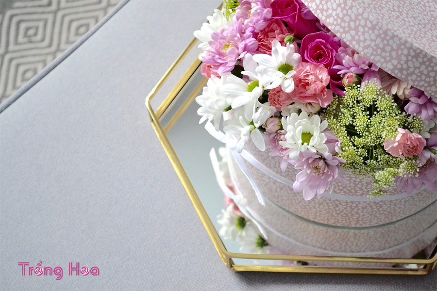 Quà tặng DIY: Cách làm hộp quà hoa tươi hoàn hảo